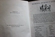 Load image into Gallery viewer, Vintage Library Homeschool Education Reference Guide The Book of Knowledge 1955

