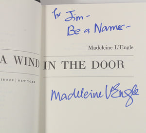 A Wrinkle in Time 1962 SIGNED 3 Book Set by Madeleine L'Engle Hardcover Novels