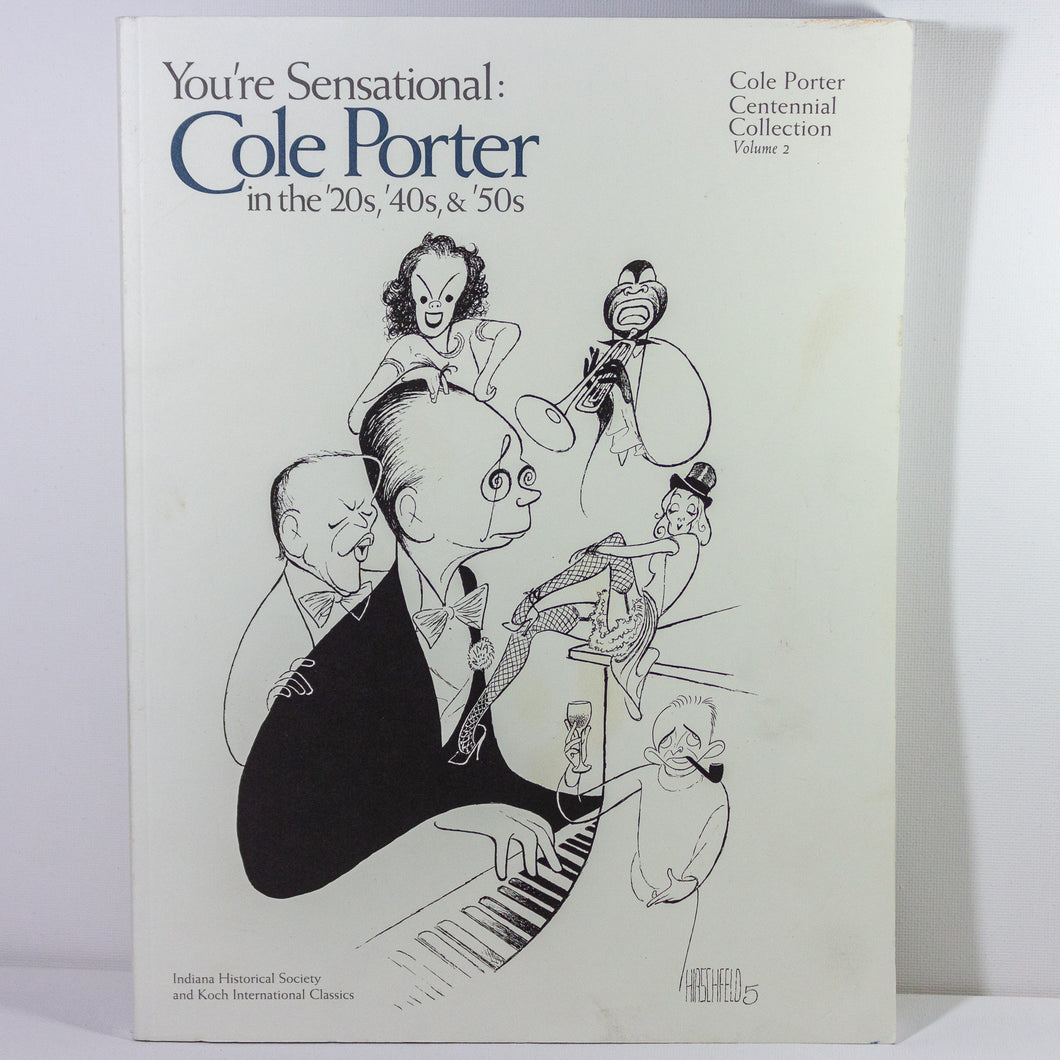 You're Sensational Cole Porter in the 20s 40s 50s Centennial Collection 2 Book